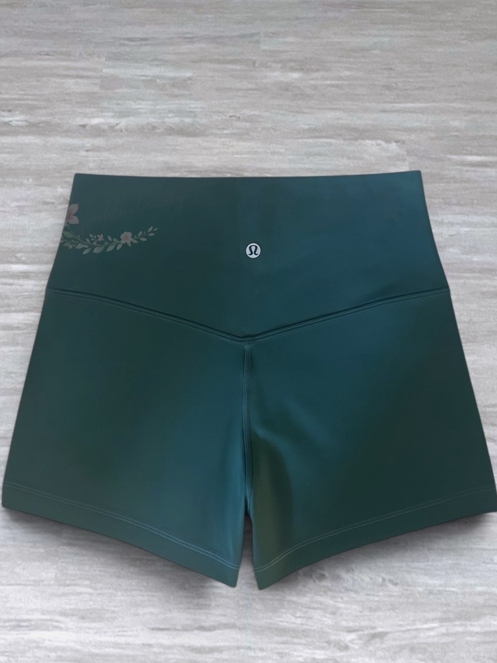 Lululemon Align No Line High Rise Short 4" Deep Marina NWT Size 8 - Picture 2 of 3